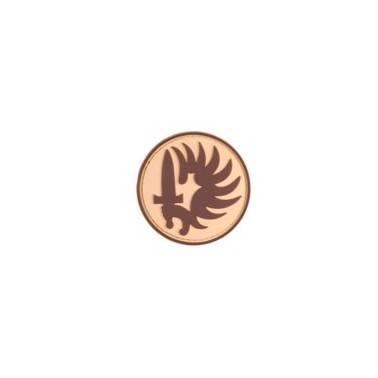 patch pvc velcro  legion etrangere sable