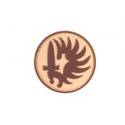 patch pvc velcro  legion etrangere sable