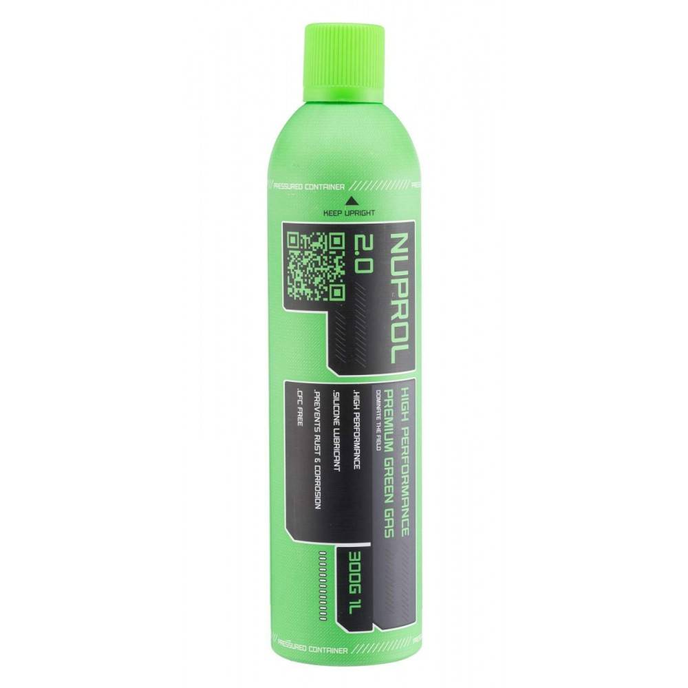nuprol gaz premium 2.0 vert green gaz bouteille 1000ml verte gaz