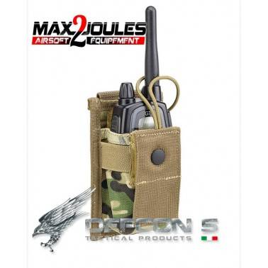 poche porte radio molle multicam defcon5 d5-rp01 mc
