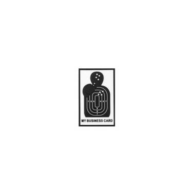 patch pvc business card rubber swat