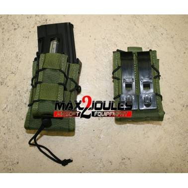 poche  OD double chargeur fusil et pistolet TACO mag