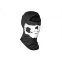 cagoule balaclava tete de mort noir
