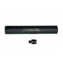 silencieux 40mm 247mm long hush xl compatible aw308