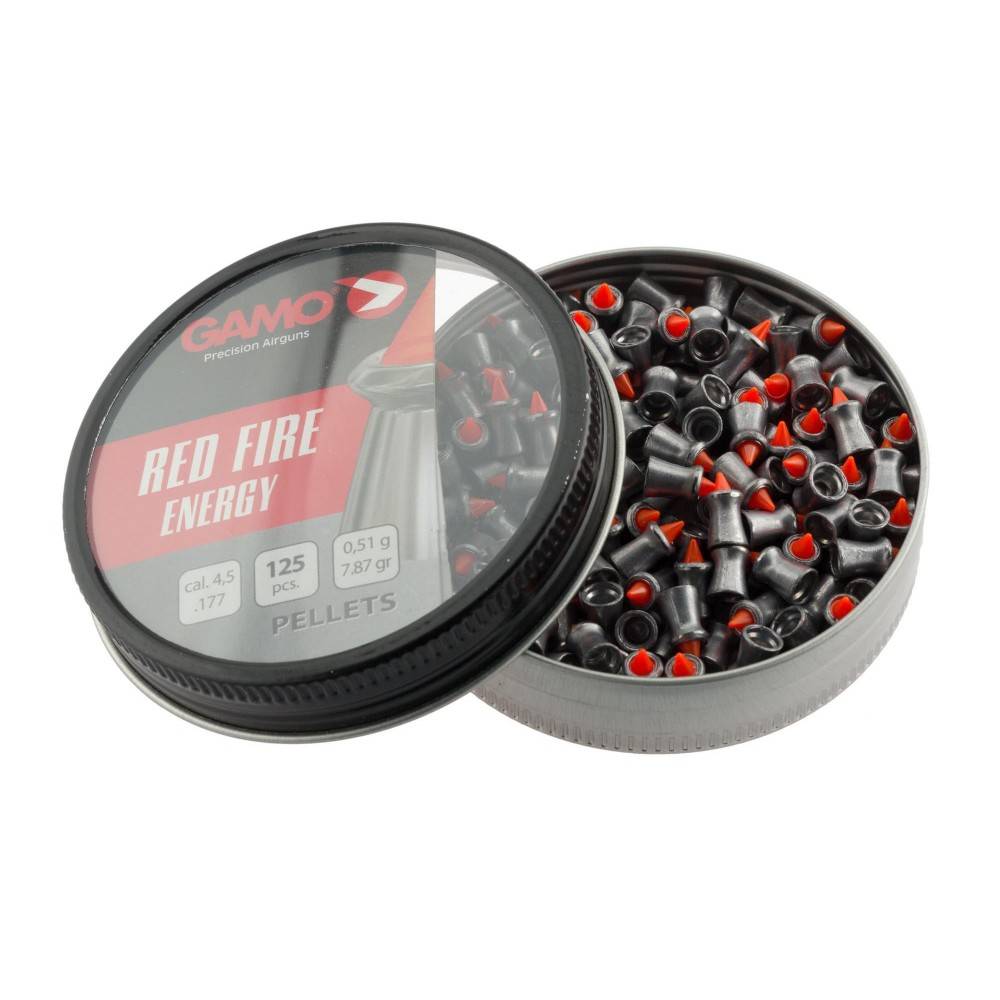 boite  125 plomb precicion red fire energy 0.51g pb290