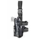 holster de cuisse modulable noir droitier gaucher defcon5 d5-gs08 b