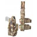 holster de cuisse modulable multicam droitier gaucher defcon5 d5-gs08 mc