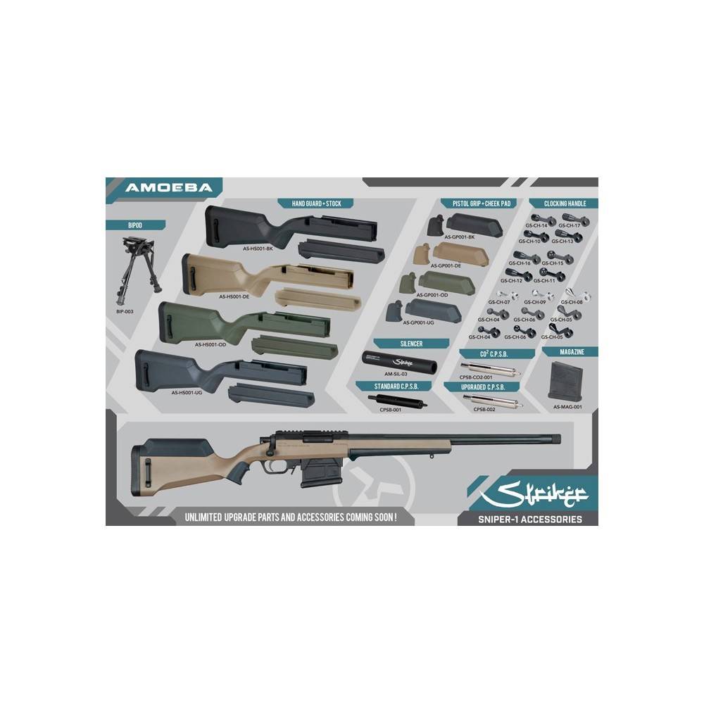 sniper ares amoeba striker S1 black noir