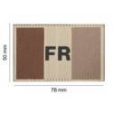 patch france tissé couleur desert claw gear
