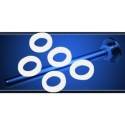 pdi lot cales ajustement puissance pour guide ressort 9mm