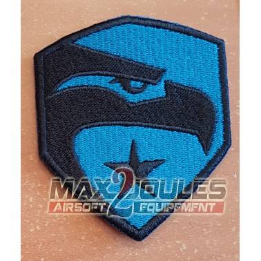 patch velcro gijoe bleu et noir