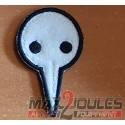 patch velcro one piece neon genesis evangelion tete blanche