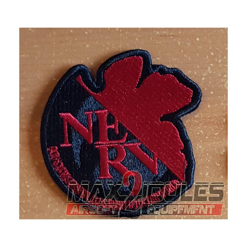 patch velcro one piece NE RV noir et rouge