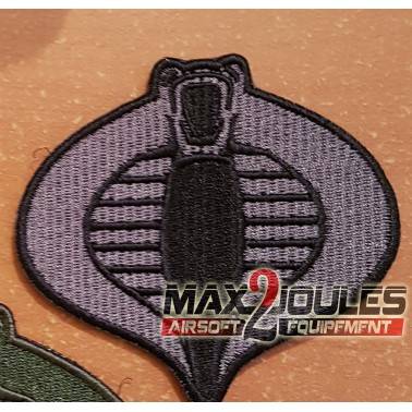 patch velcro gijoe cobra noir