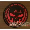 patch velcro pvc infidel punisher rouge
