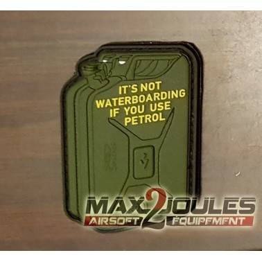 patch pvc velcro not for every body jerrican