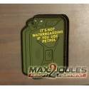 patch pvc velcro not for every body jerrican