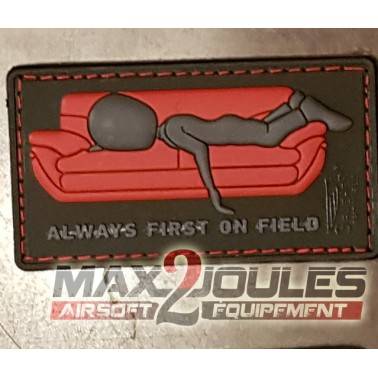patch pvc velcro always first on field