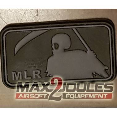 patch pvc velcro MLR noir