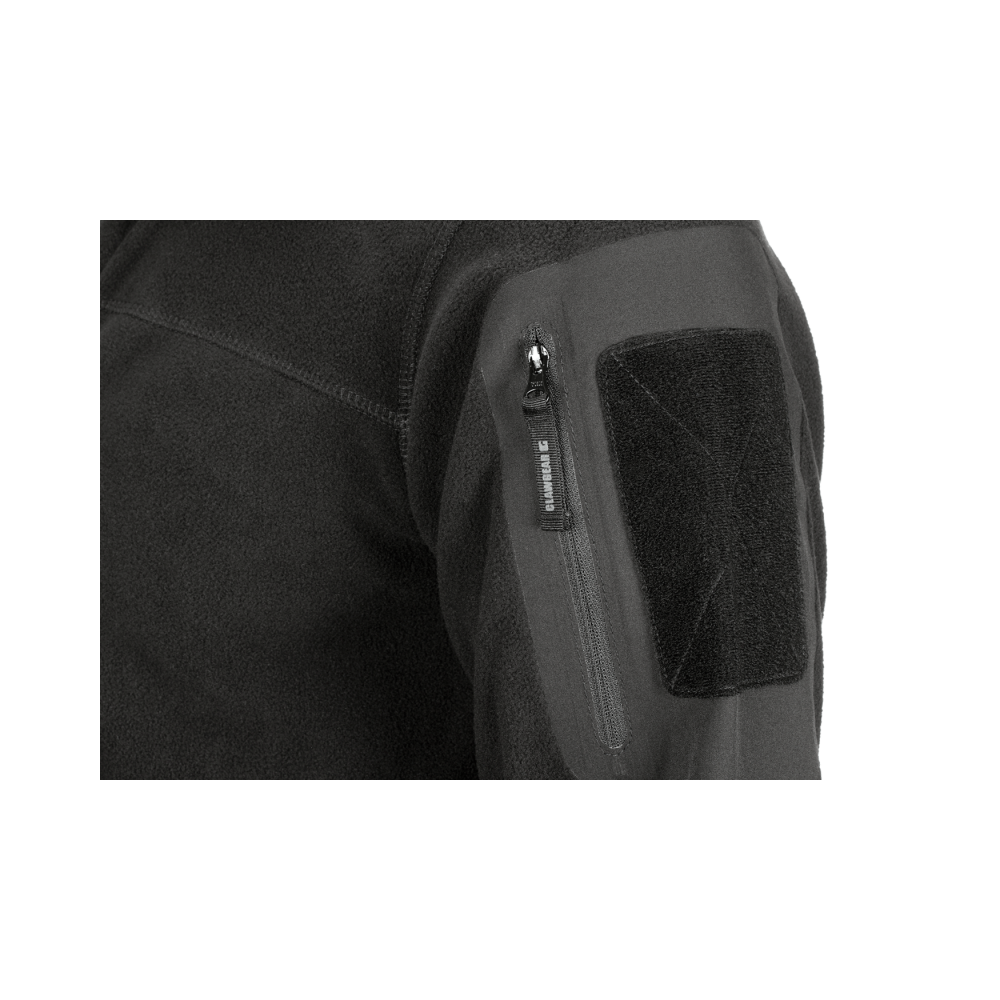 veste noir polaire clawgear aviceda fleece jacket