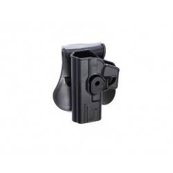 holster rigide gaucher pour glock et famille airsoft compatible IMI strike systems 18214