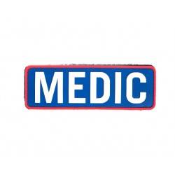 Patch medic blanc et bleu 150x50mm