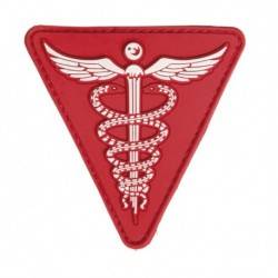 patch pvc medic rouge triangle