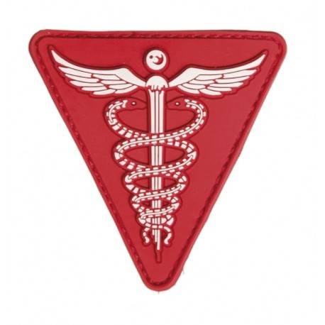 patch pvc medic rouge triangle