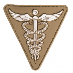 patch pvc medic tan triangle