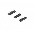 lot 3 rails M-lok court ASG pour scorpion Evo 19087