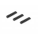 lot 3 rails M-lok long ASG pour scorpion Evo 19088