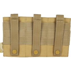 poches molle 3 emplacements low profile noir VIPER vtmagplbck 2