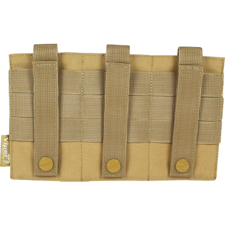 poches molle 3 emplacements low profile noir VIPER vtmagplbck
