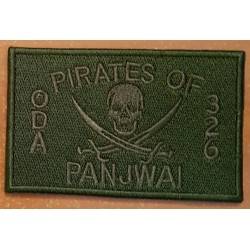 patch velcro pirates of panjwai oda 326 od