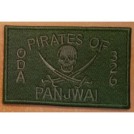 patch velcro pirates of panjwai oda 326 od