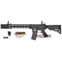 pack AEG LT-25 m4 spr interceptor lancer tactical + batterie 9.6v + chargeur regulé
