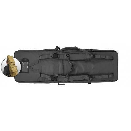 housse multipoches 120cm noir 900D S&T