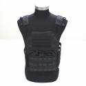 gilet JPC noir + plaque