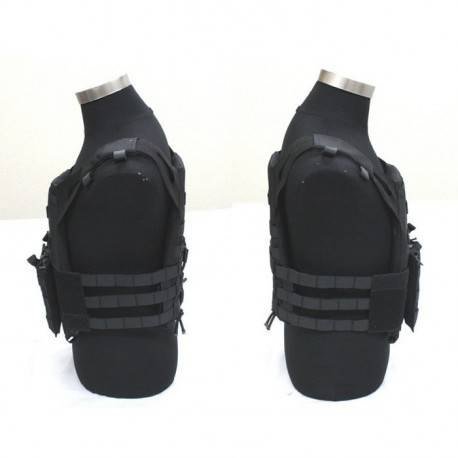 gilet JPC noir + plaque