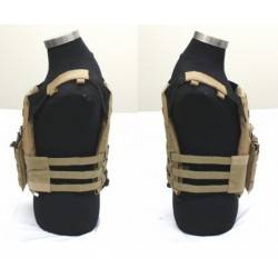 gilet JPC tan + plaque 2