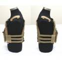 gilet JPC tan + plaque