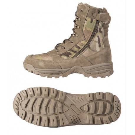 ranger chaussure tactique multicam avec fermeture YKK