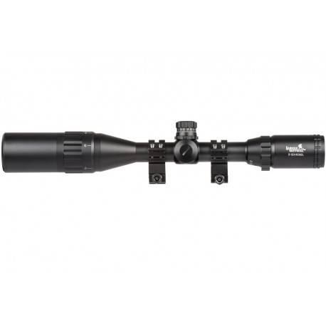 lunette 3-12x40 mildot rouge bleu ou vert lancer tactical