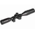 lunette 3-12x40 mildot rouge bleu ou vert lancer tactical