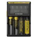 chargeur de batterie intelligent nitecore D4 4 emplacements