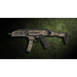 kit complet customisation skin scorpion EVO 3A1 camo multicam aride  + 4 chargeurs