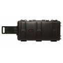 mallette waterproof 75x33x13cm mousse predecoupee noire à roulettes nuprol