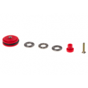 tete de piston guarder rouge ventillée  polycarbonate ge-04-03
